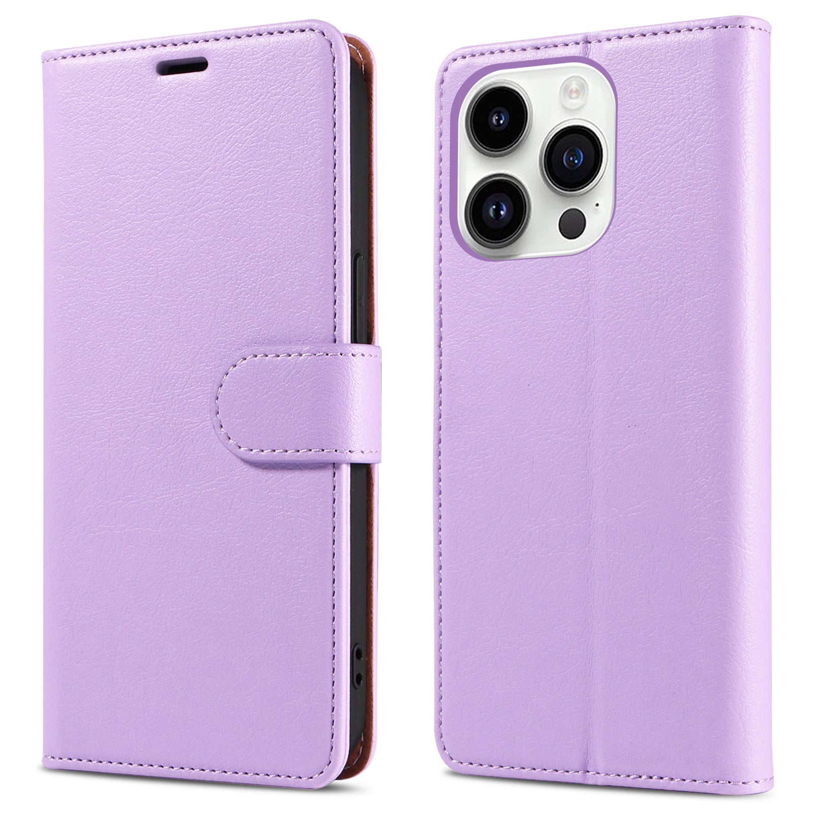 PU Leather Case for iPhone 13 Pro Max 6.7 inch RFID Blocking Stand Wallet Anti-collision Magnetic Closure Phone Cover PU Leather Case for iPhone 13 Pro Max 6.7 inch RFID Blocking Stand Wallet Anti-collision Magnetic Closure Phone Cover